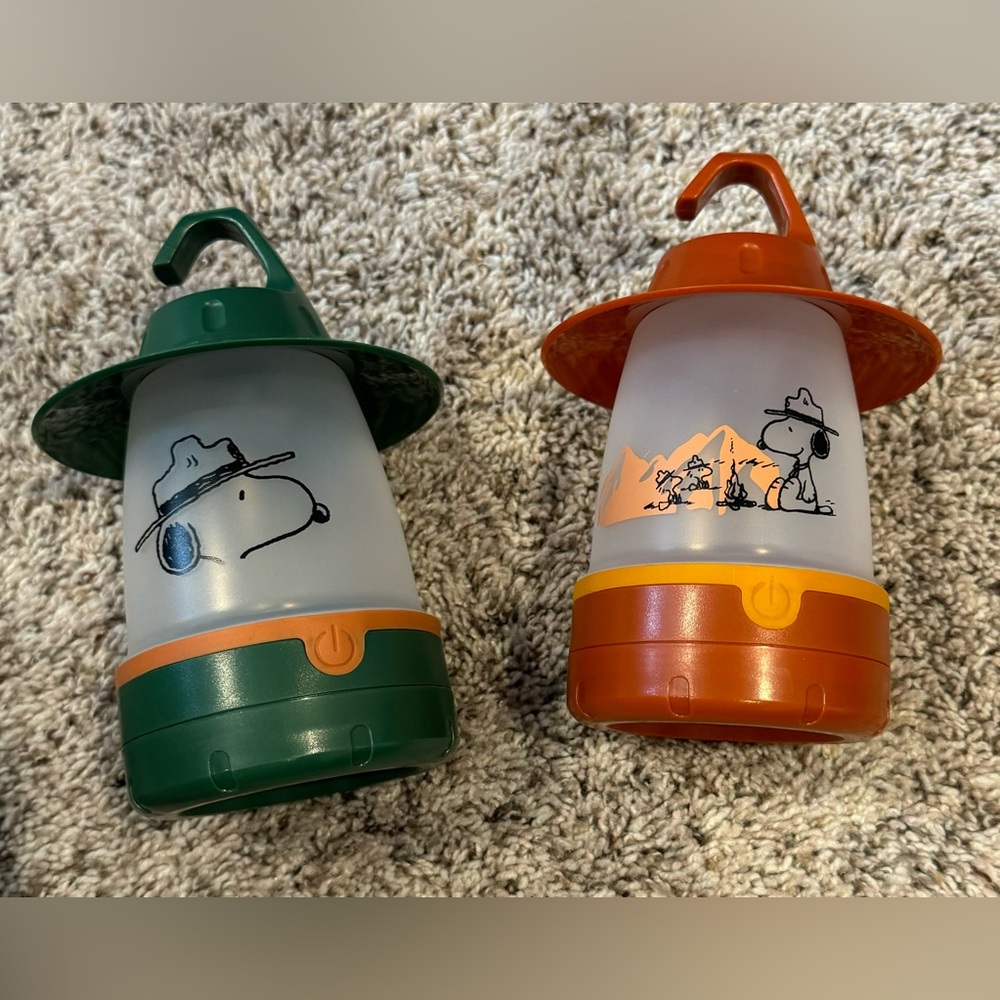 Peanuts Beagle Scout/Snoopy Lanterns